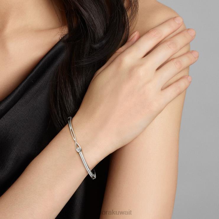 سوار بريليانس من الألماس وزنه 0.15 قيراط تم تصنيعه في مختبر بريليانس Pandora الفضة الاسترليني N6N0X440 مُكَمِّلات