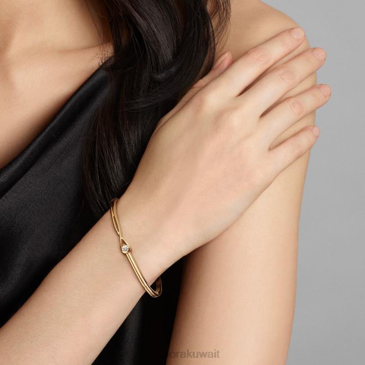 سوار بريليانس من الألماس وزنه 0.25 قيراط تم تصنيعه في مختبر بريليانس Pandora ذهب N6N0X443 مُكَمِّلات