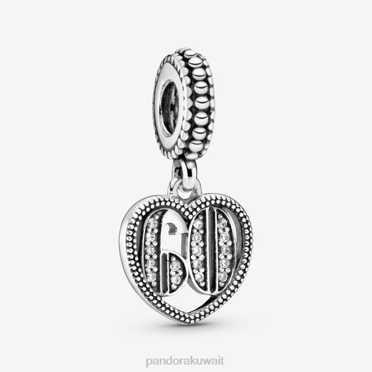 سحر متدلي للاحتفال بالستين Pandora الفضة الاسترليني N6N0X106 مُكَمِّلات