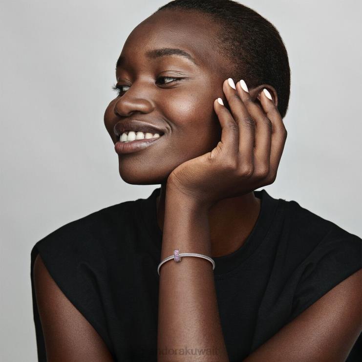 سحر مقطع تمهيد الوردي Pandora الفضة الاسترليني N6N0X14 مُكَمِّلات