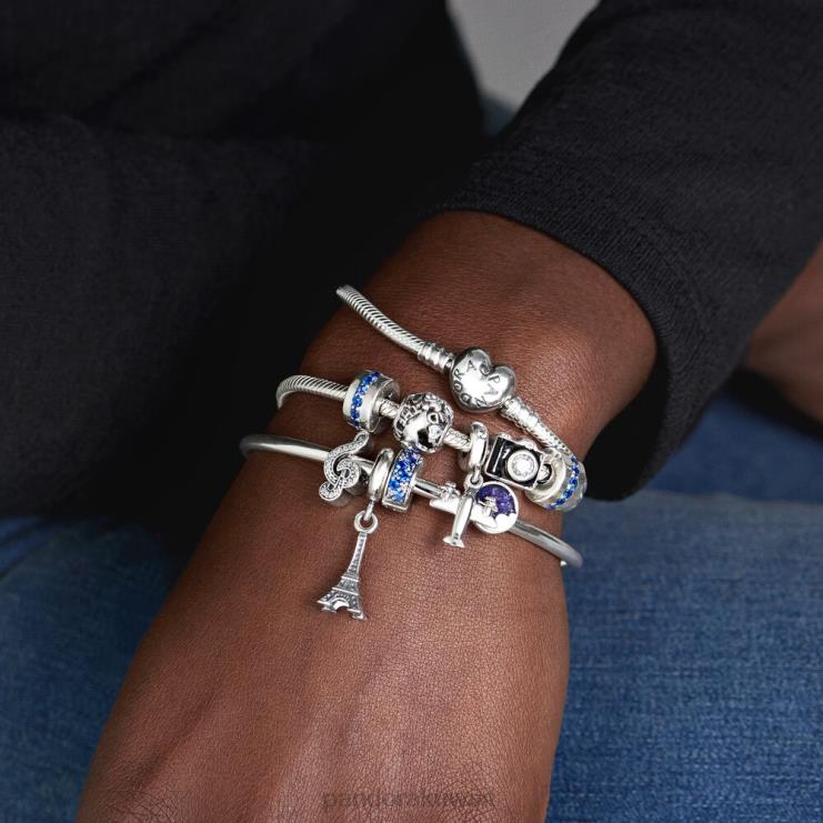 سحر الطائرة المروحية المتدلية Pandora الفضة الاسترليني N6N0X270 مُكَمِّلات