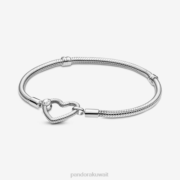 لحظات إغلاق القلب سوار سلسلة الثعبان Pandora الفضة الاسترليني N6N0X351 مُكَمِّلات