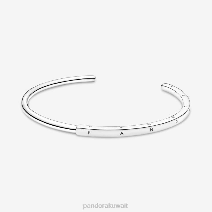 التوقيع معرف الإسورة المفتوحة Pandora الفضة الاسترليني N6N0X438 مُكَمِّلات