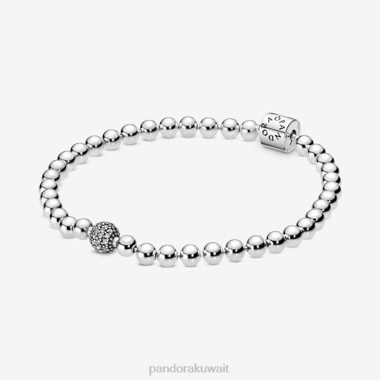 الخرز وتمهيد سوار Pandora الفضة الاسترليني N6N0X447 مُكَمِّلات