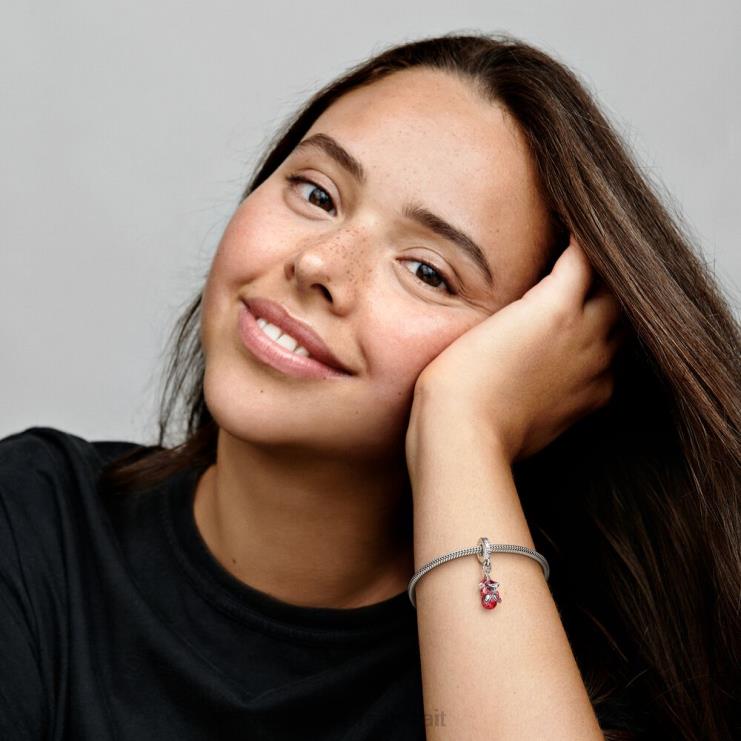 سحر معلق على شكل سبايدر مان من مارفل Pandora الفضة الاسترليني N6N0X48 مُكَمِّلات