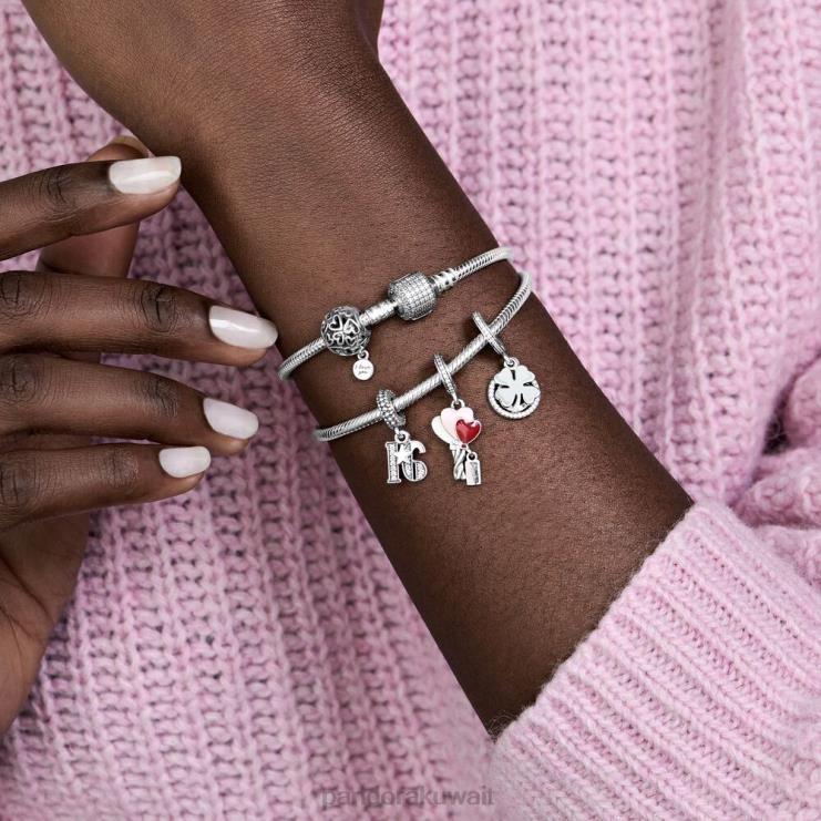 عيد ميلاد سعيد بالون متدلي Pandora الفضة الاسترليني N6N0X52 مُكَمِّلات