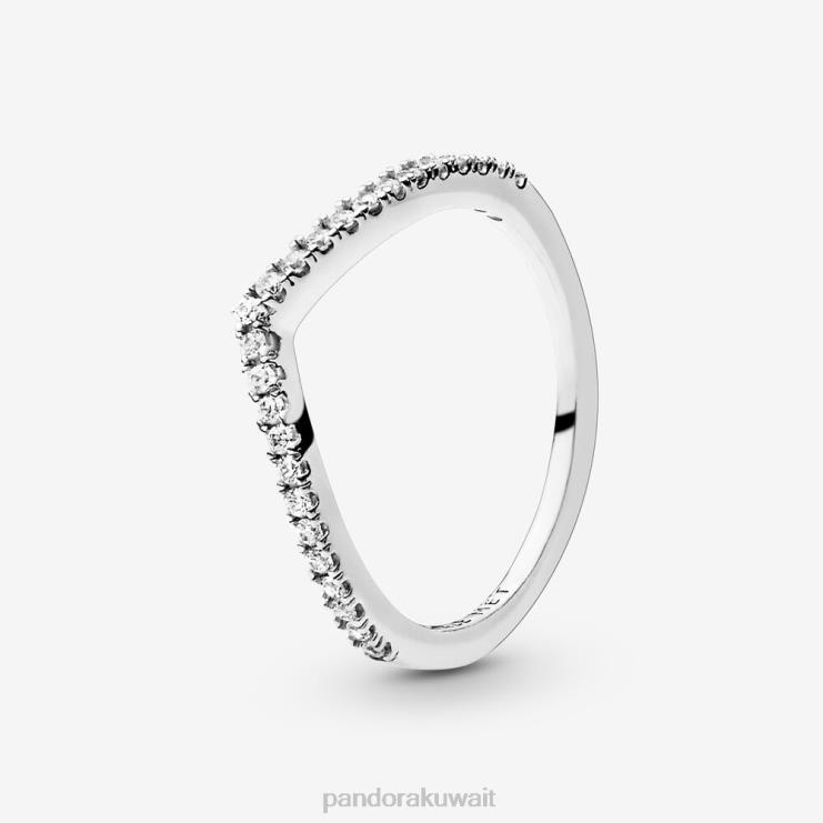 حلقة عظم الترقوة البراقة Pandora الفضة الاسترليني N6N0X550 مُكَمِّلات