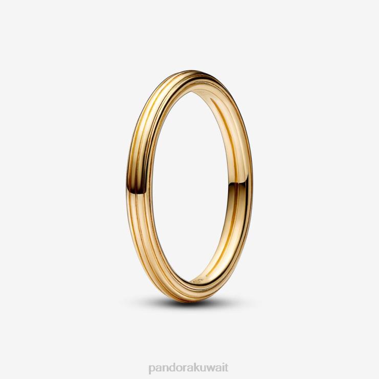 لي خاتم Pandora مطلي بالذهب N6N0X564 مُكَمِّلات