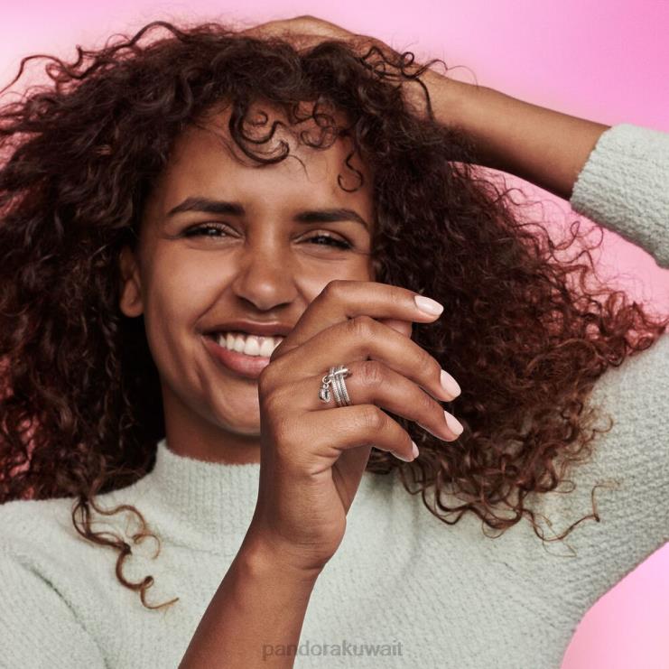 لي تمهيد الدائري Pandora الفضة الاسترليني N6N0X568 مُكَمِّلات