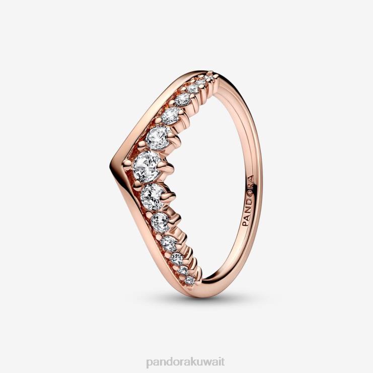 حلقة تمهيدية عائمة للرغبات الخالدة Pandora ارتفع الذهب مطلي N6N0X615 مُكَمِّلات