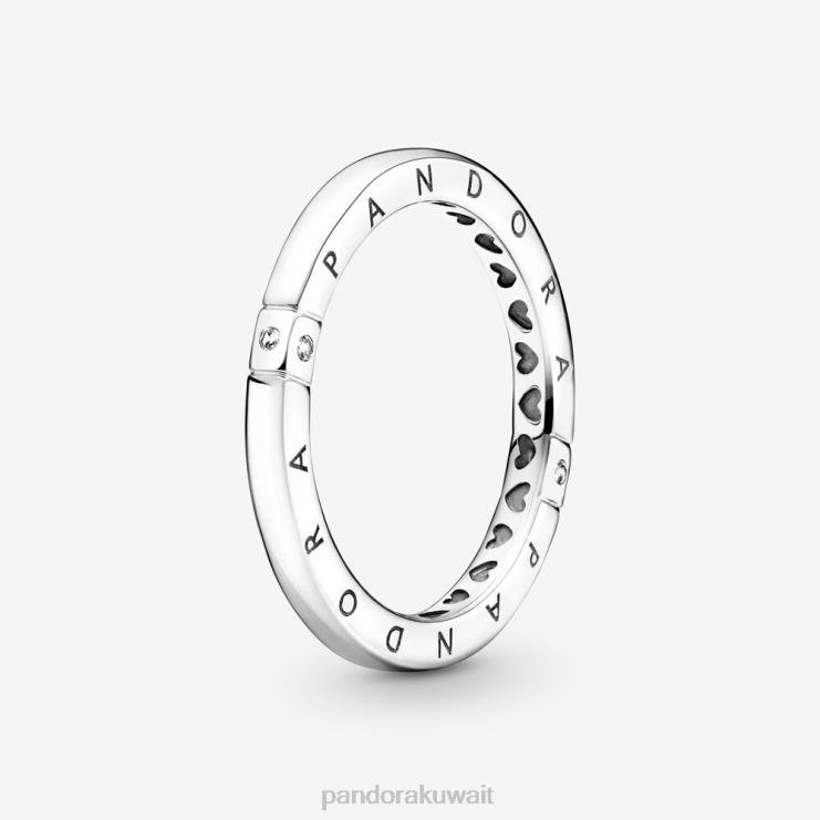 الشعار وخاتم القلوب Pandora الفضة الاسترليني N6N0X628 مُكَمِّلات