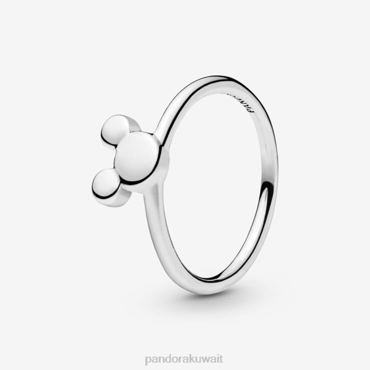 ديزني، ميكي صورة ظلية Pandora الفضة الاسترليني N6N0X634 مُكَمِّلات