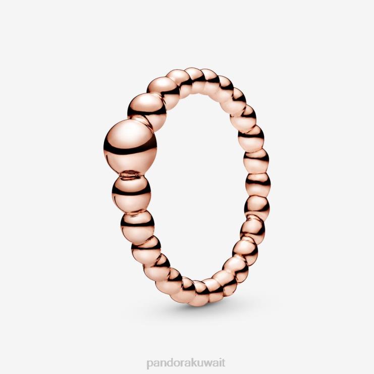 سلسلة من حلقات الخرز Pandora ارتفع الذهب مطلي N6N0X638 مُكَمِّلات