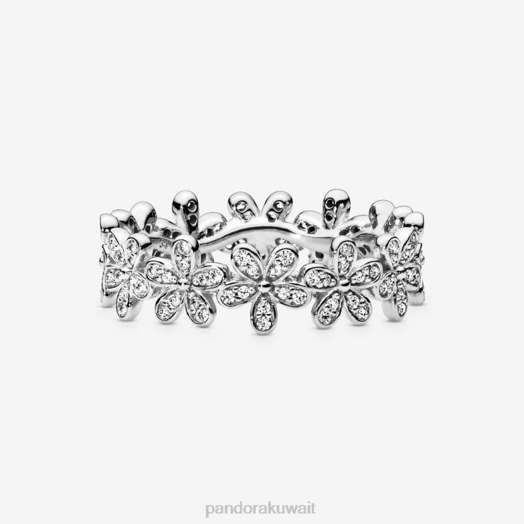 خاتم زهرة الأقحوان Pandora الفضة الاسترليني N6N0X652 مُكَمِّلات