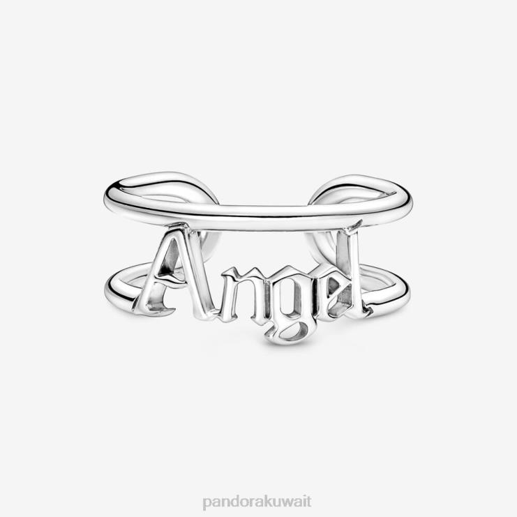لي ملاك حلقة مفتوحة Pandora الفضة الاسترليني N6N0X686 مُكَمِّلات