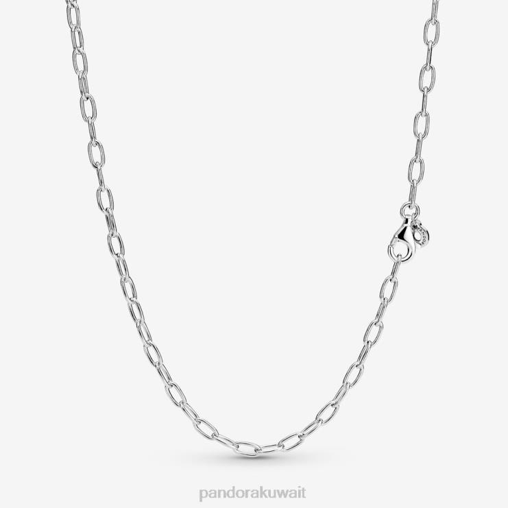 مجموعة قلادة على شكل قلب وسلسلة ربط Pandora الفضة الاسترليني N6N0X707 مُكَمِّلات