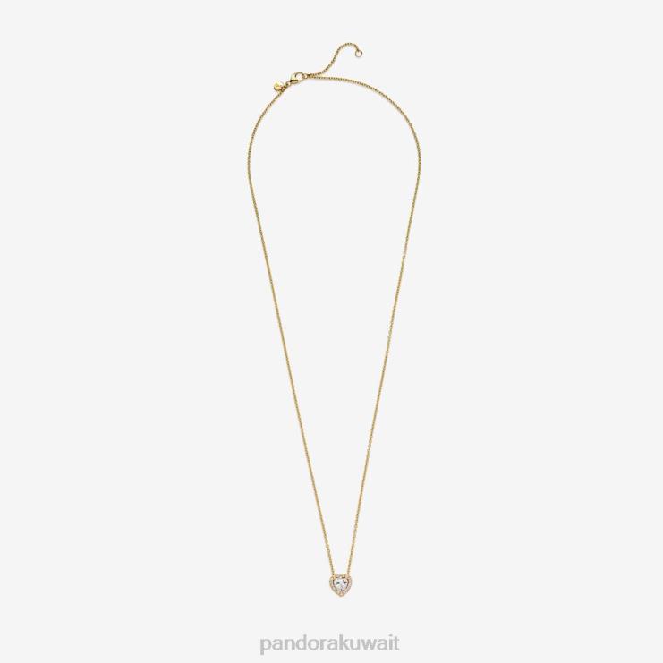 قلادة القلب المرتفعة Pandora ذهب N6N0X754 مُكَمِّلات