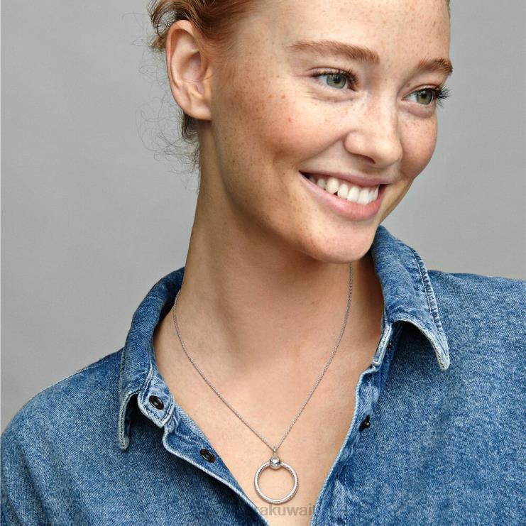 لحظات صغيرة يا قلادة Pandora الفضة الاسترليني N6N0X808 مُكَمِّلات