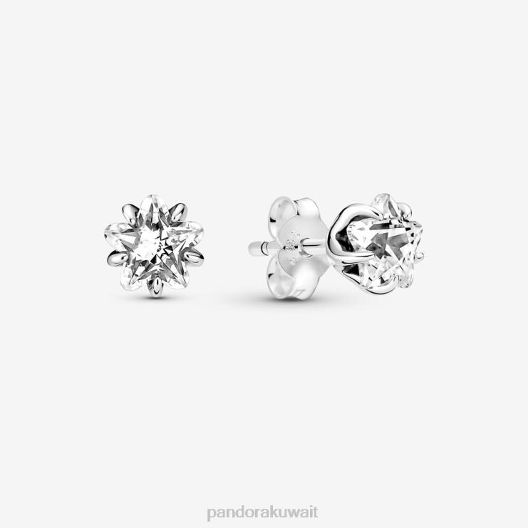 أقراط على شكل نجمة متلألئة سماوية Pandora الفضة الاسترليني N6N0X892 مُكَمِّلات