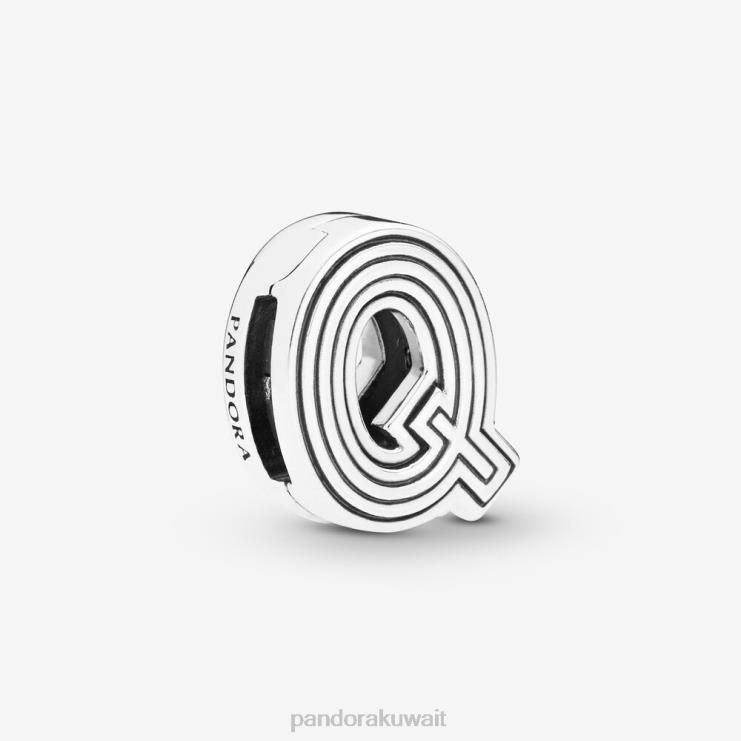 تأملات حرف q مقطع سحر Pandora الفضة الاسترليني N6N0X42 مُكَمِّلات